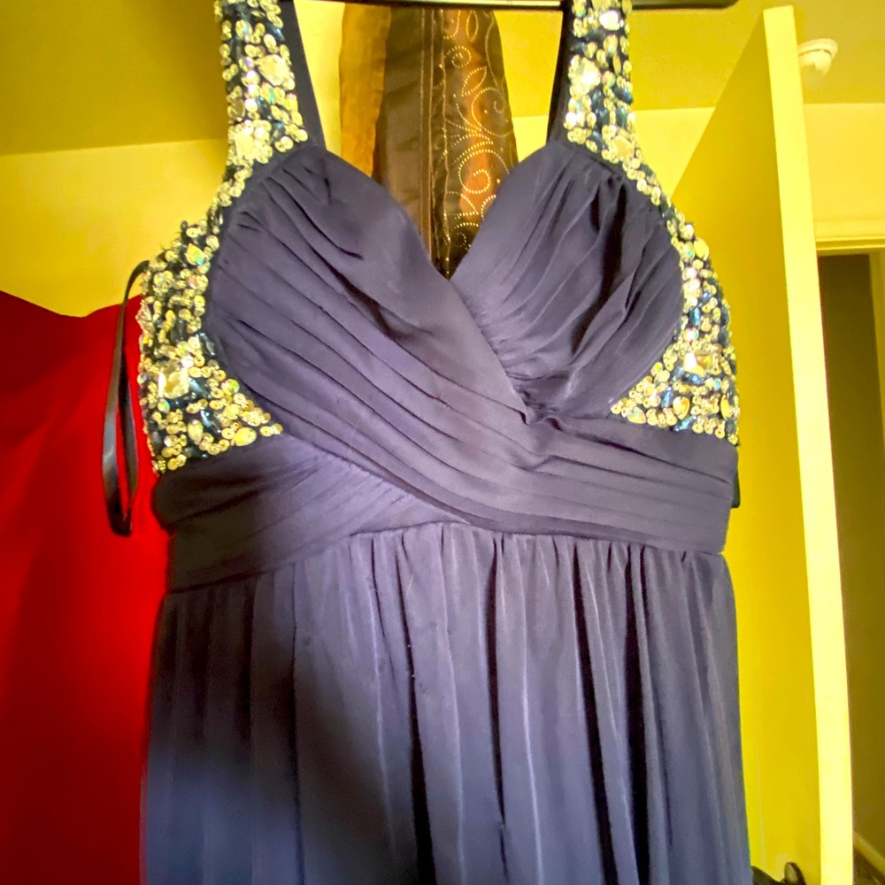 Floor length dress
